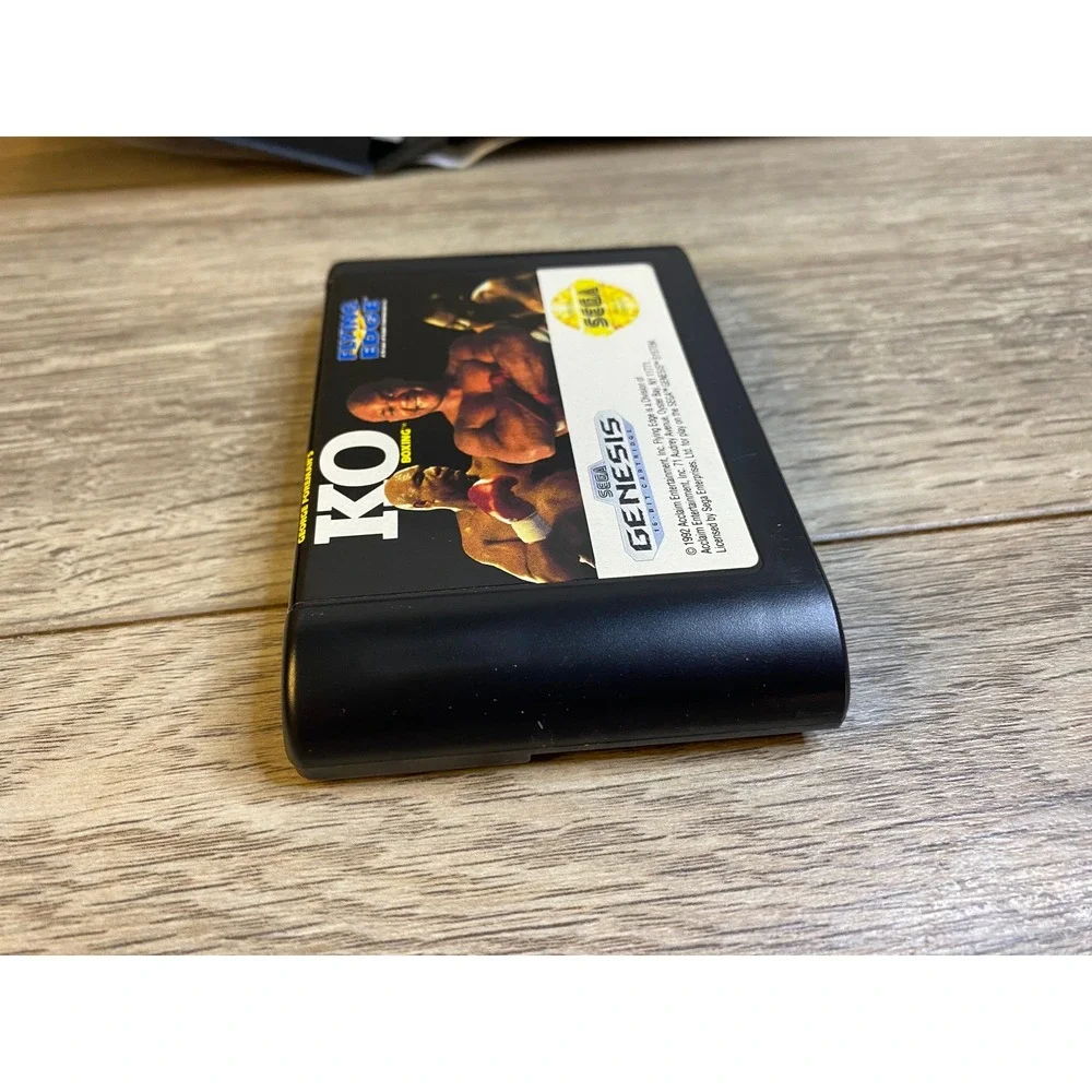 George Foreman's KO Boxing Sega Genesis‎ CIB Complete with Manual Flying Edge